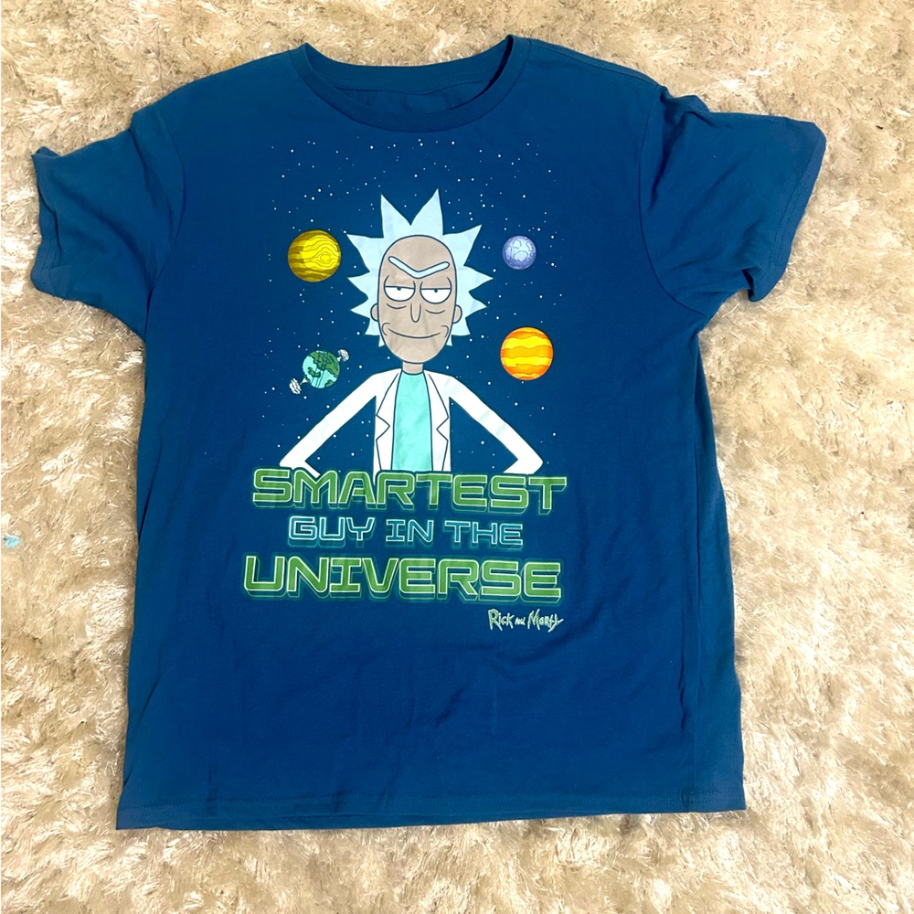 Rick & Morty Graphic T-Shirt by Freeze NEW!!